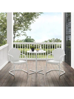 Crosley Tulip 3-piece Outdoor Bistro Set -Nature's Yard Sales Store 8611591 wt 38v