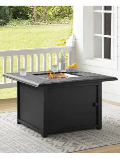 Crosley Dante Metal Fire Table -Nature's Yard Sales Store 8611944 01v