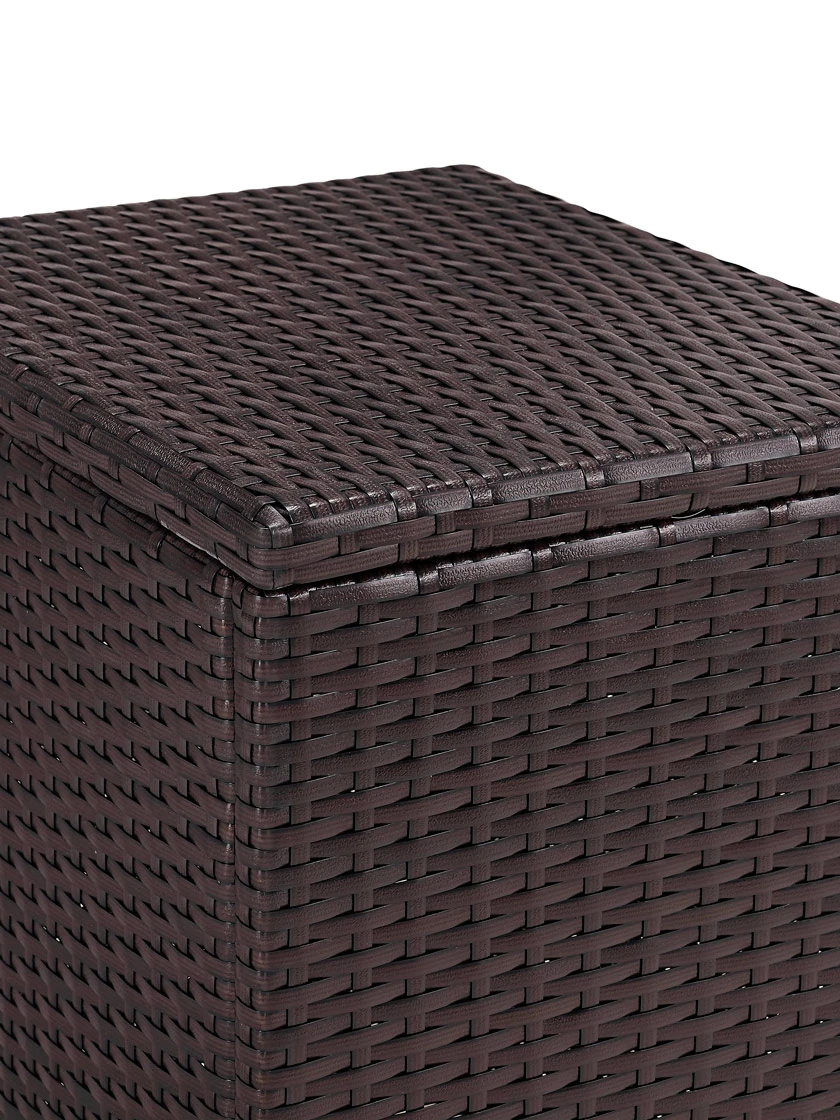 Crosley Palm Harbor Outdoor Wicker Rectangular Side Table 4 Crosley Palm Harbor Outdoor Wicker Rectangular Side Table - Image 4