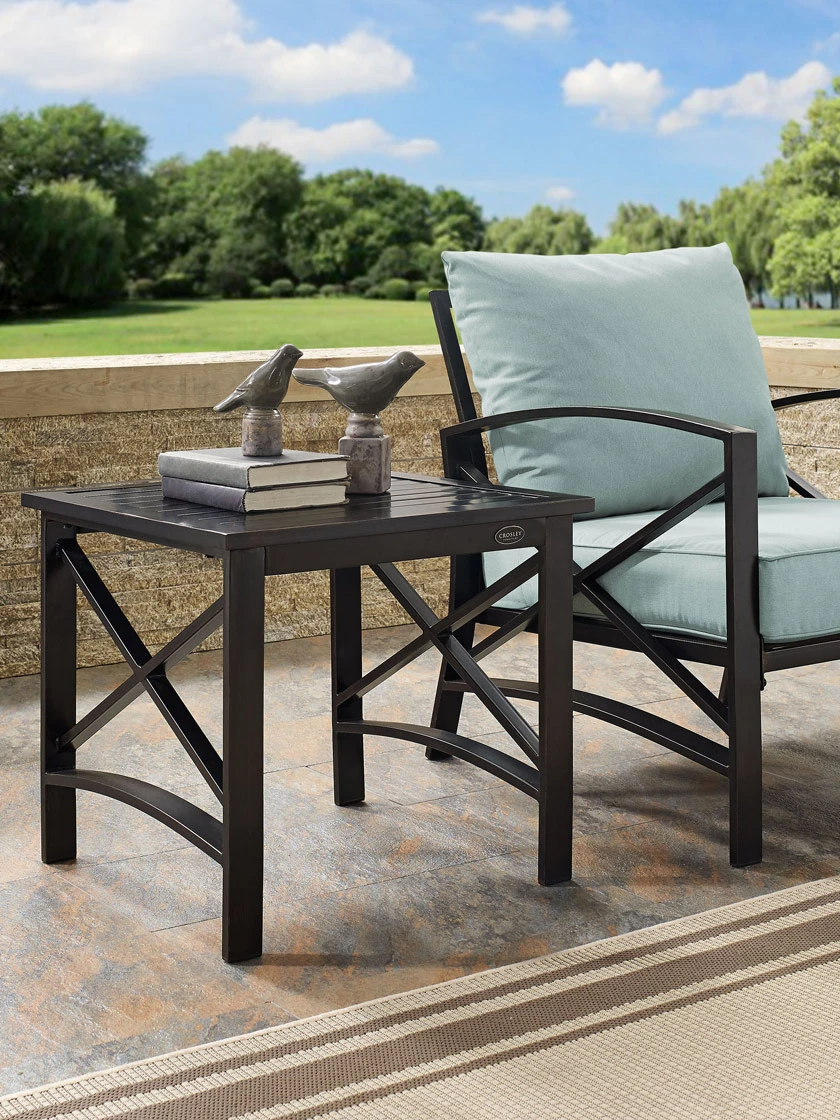 Crosley Kaplan Side Table 1 Crosley Kaplan Side Table