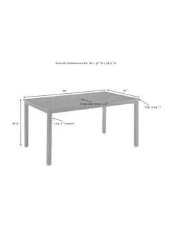 Crosley Kaplan Dining Set -Nature's Yard Sales Store 8611954 10v