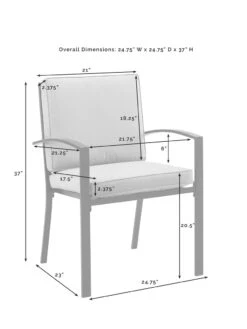 Crosley Kaplan Dining Set -Nature's Yard Sales Store 8611954 11v