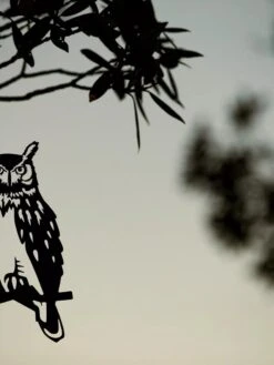 Metalbird Great Horned Owl 5 Metalbird Great Horned Owl -Nature's Yard Sales Store 8612018 02V tif