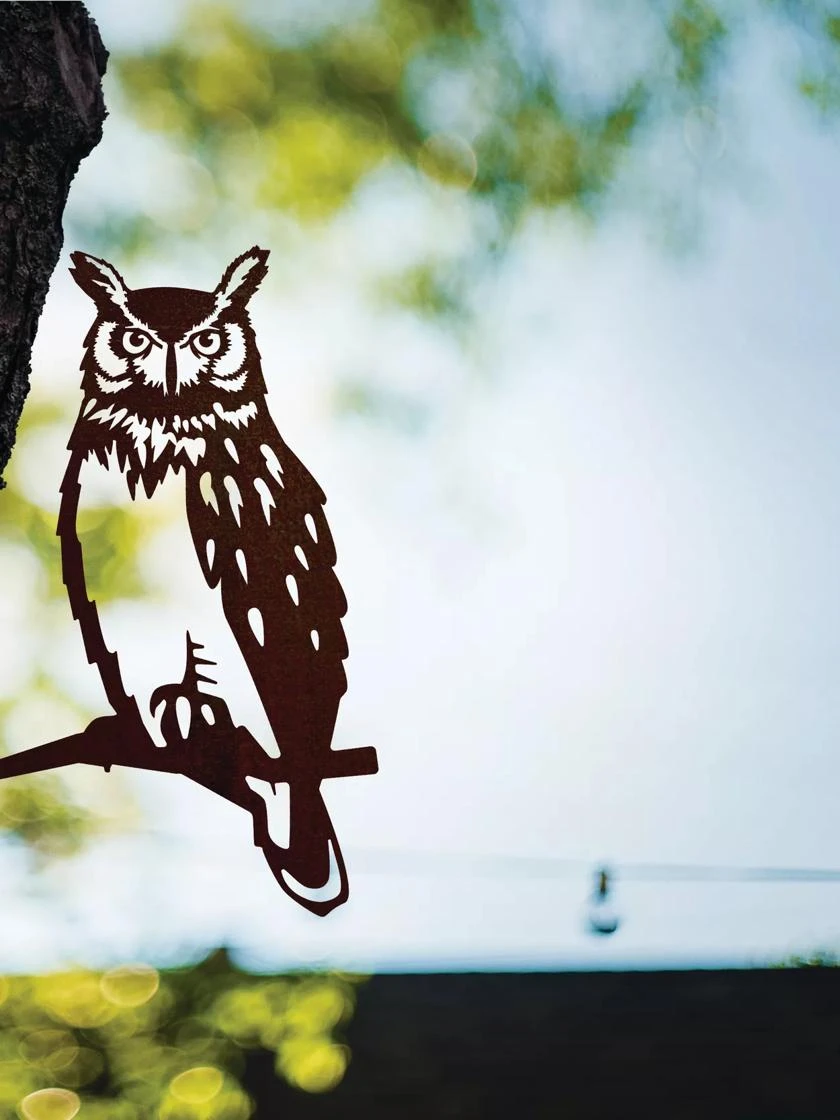 Metalbird Great Horned Owl 1 Metalbird Great Horned Owl