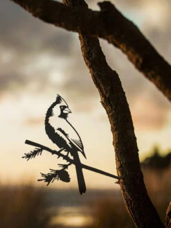 Metalbird Cardinal -Nature's Yard Sales Store 8612021 03v