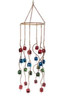 Spiral Bells Wind Chimes 5 Spiral Bells Wind Chimes -Nature's Yard Sales Store 8612052 5317 tif