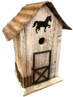Summitville Stable Bird House 9 Summitville Stable Bird House -Nature's Yard Sales Store 8612121 04v