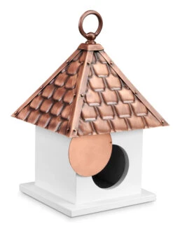 Bird House Bungalow With Copper Roof -Nature's Yard Sales Store 8612197 02v