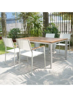 Braylee 5 Pc Outdoor Dining Set -Nature's Yard Sales Store 8612264 02v
