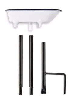 White Enamel Bathtub Birdbath -Nature's Yard Sales Store 8612266 05V jpeg