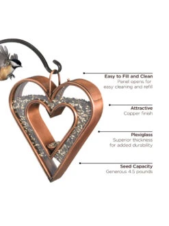 Heart Fly-Thru™ Bird Feeder -Nature's Yard Sales Store 8612272 03v