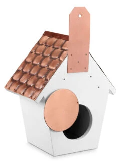 Classic Cottage Bird House With Copper Roof -Nature's Yard Sales Store 8612273 02v