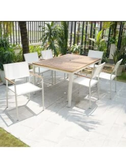 Braylee 7 Pc Outdoor Dining Set -Nature's Yard Sales Store 8612276 02v