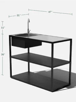 Veradek Stainless Steel Outdoor Kitchen Series Counter Sink -Nature's Yard Sales Store 8612469 16v 1