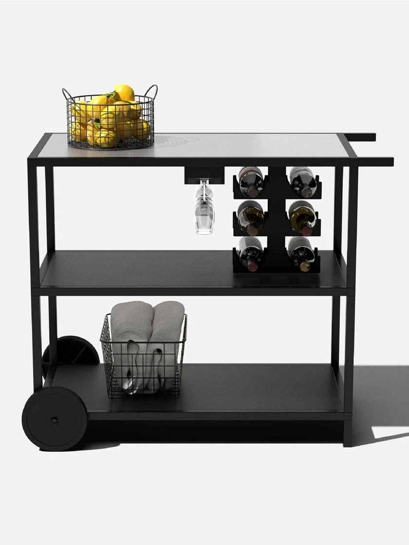 Veradek Stainless Steel Outdoor Kitchen Series Bar Cart 7 Veradek Stainless Steel Outdoor Kitchen Series Bar Cart - Image 7