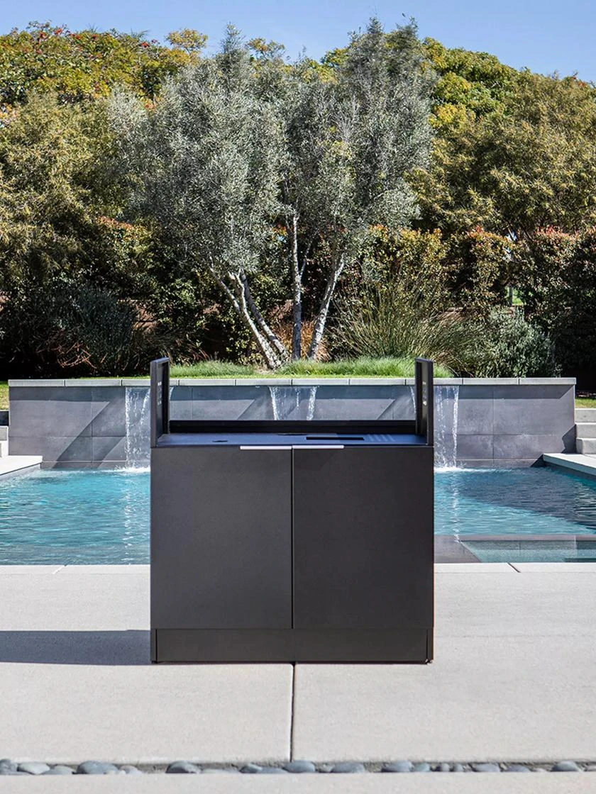 Veradek Stainless Steel Outdoor Kitchen Series Grill Cabinet 1 Veradek Stainless Steel Outdoor Kitchen Series Grill Cabinet