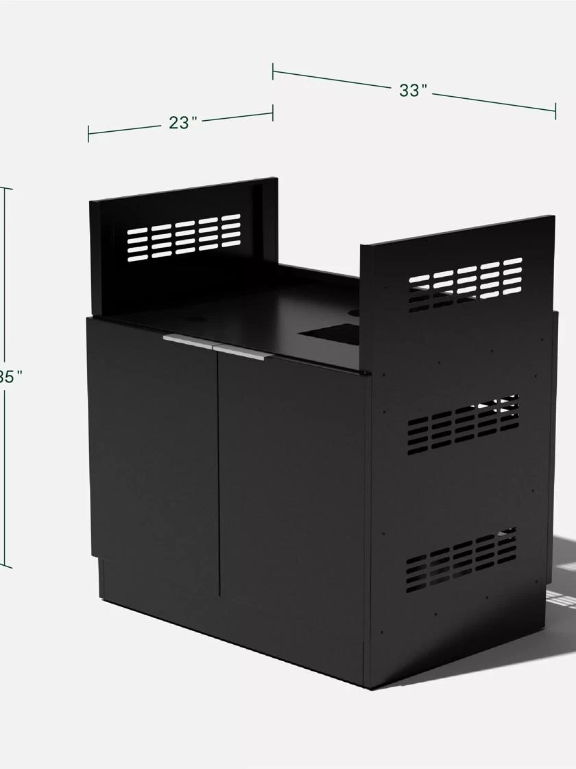 Veradek Stainless Steel Outdoor Kitchen Series Grill Cabinet 13 Veradek Stainless Steel Outdoor Kitchen Series Grill Cabinet - Image 13
