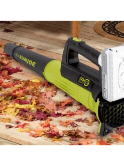 Sun Joe® 24V ION+ 2.0-Ah Cordless Compact Turbine Jet Blower, 100-MPH 350-CFM -Nature's Yard Sales Store 8612516 11v