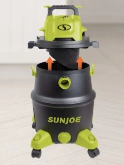 Sun Joe® 12-Gal 1200W 6.5 Pk HP Wet/Dry Shop Vac, HEPA Filtration, Wheeled W/Attachments 9 Sun Joe® 12-Gal 1200W 6.5 Pk HP Wet/Dry Shop Vac, HEPA Filtration, Wheeled W/Attachments -Nature's Yard Sales Store 8612523 06v