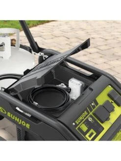 Sun Joe® 4,100/3,300-Running Watt Propane Powered Portable Generator W/24VBattery Starter -Nature's Yard Sales Store 8612525 05v