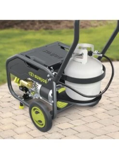 Sun Joe® 4,100/3,300-Running Watt Propane Powered Portable Generator W/24VBattery Starter -Nature's Yard Sales Store 8612525 06v