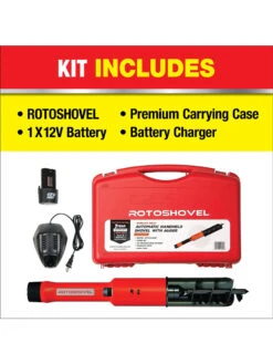 Rotoshovel Battery-Operated Garden Auger -Nature's Yard Sales Store 8612719 07v