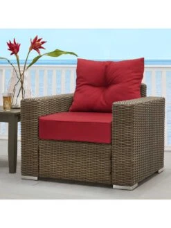Outdoor Decor™ Seat Cushion, 24" X 24" 7 Outdoor Decor™ Seat Cushion, 24" X 24" -Nature's Yard Sales Store 8612760 01v rd outdoor decor seat cushion 20x20 red
