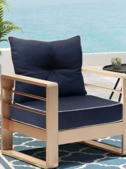 Outdoor Decor™ Seat Cushion, 24" X 24" 6 Outdoor Decor™ Seat Cushion, 24" X 24" -Nature's Yard Sales Store 8612760 04v nv outdoor decor seat cushion 20x20 navy