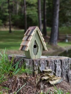 Vintage Wren Bird House 7 Vintage Wren Bird House -Nature's Yard Sales Store 8612783 02v