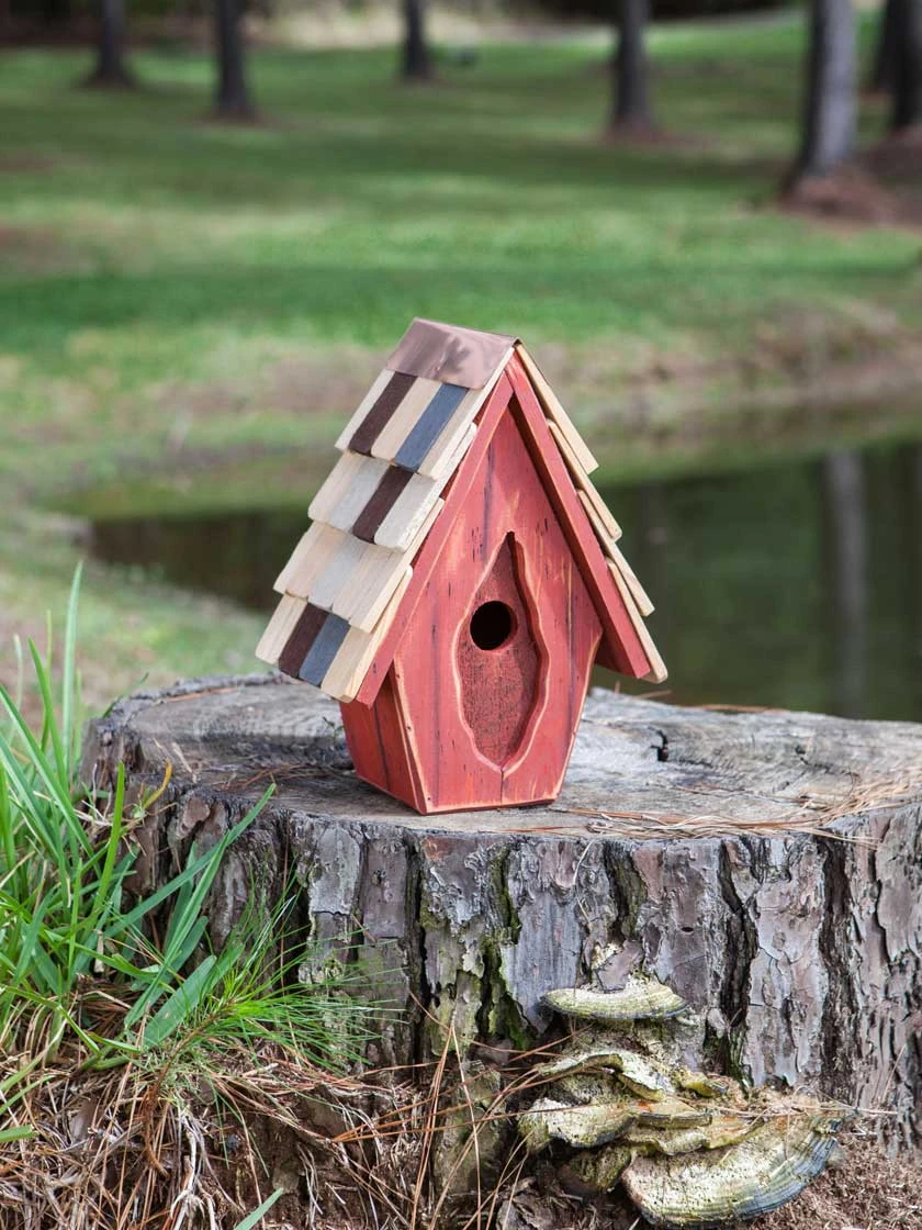 Vintage Wren Bird House 3 Vintage Wren Bird House - Image 3