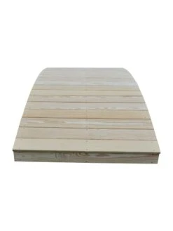 Plank Garden Bridge Unfinished 4' X 10' 8 Plank Garden Bridge Unfinished 4' X 10' -Nature's Yard Sales Store 8613126 04v 1