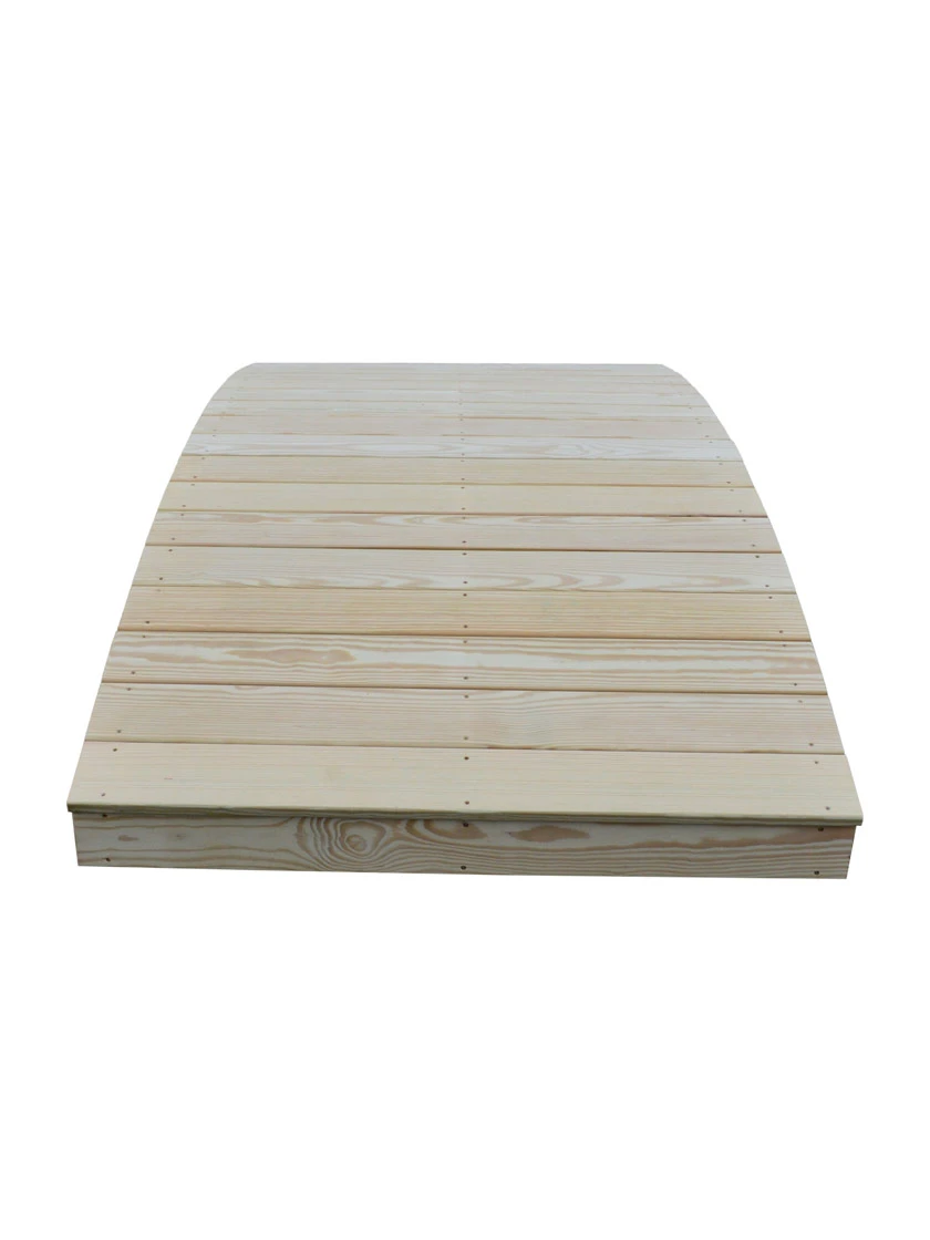Plank Garden Bridge Unfinished 4' X 8' 3 Plank Garden Bridge Unfinished 4' X 8' - Image 3