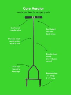 Yard Butler® Lawn Coring Aerator 7 Yard Butler® Lawn Coring Aerator -Nature's Yard Sales Store 8613158 02v