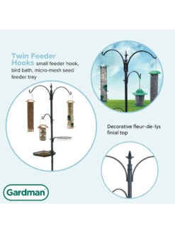 Gardman® Antique Finish Bird Feeding Station 12 Gardman® Antique Finish Bird Feeding Station -Nature's Yard Sales Store 8613186 05v