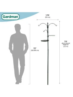 Gardman® Antique Finish Bird Feeding Station 13 Gardman® Antique Finish Bird Feeding Station -Nature's Yard Sales Store 8613186 07v