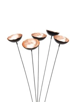 Copper Poppy Sways, Set Of 5 -Nature's Yard Sales Store 8613342 9215