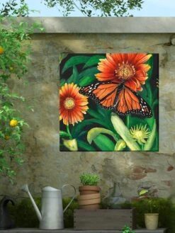 Monarch Outdoor Wall Art
