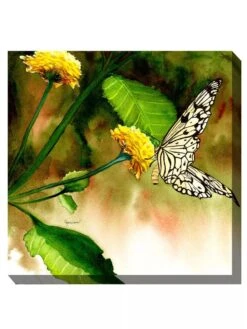 Butterfly Kiss Outdoor Wall Art 5 Butterfly Kiss Outdoor Wall Art -Nature's Yard Sales Store 8613998 01V 3 4