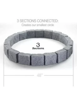 Beuta™ 6-Block Edging Section, 4 Pack 7 Beuta™ 6-Block Edging Section, 4 Pack -Nature's Yard Sales Store 8614155 04V 3 4