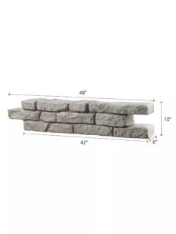 Rock Lock Interlocking Garden System, Straight Sets -Nature's Yard Sales Store ParcelWirx Drop Box with Chute Measurements