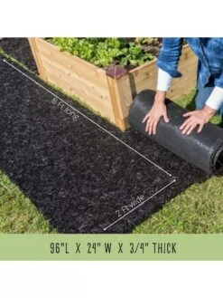 Recycled Rubber Walkway, 2' X 8' 11 Recycled Rubber Walkway, 2' X 8' -Nature's Yard Sales Store Rubber walkway 3